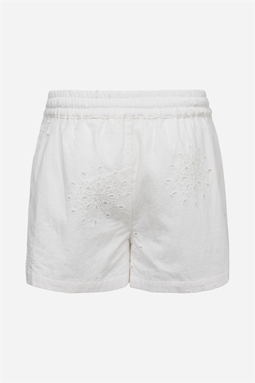 Sofie Schnoor Shorts med broderi - Snövit